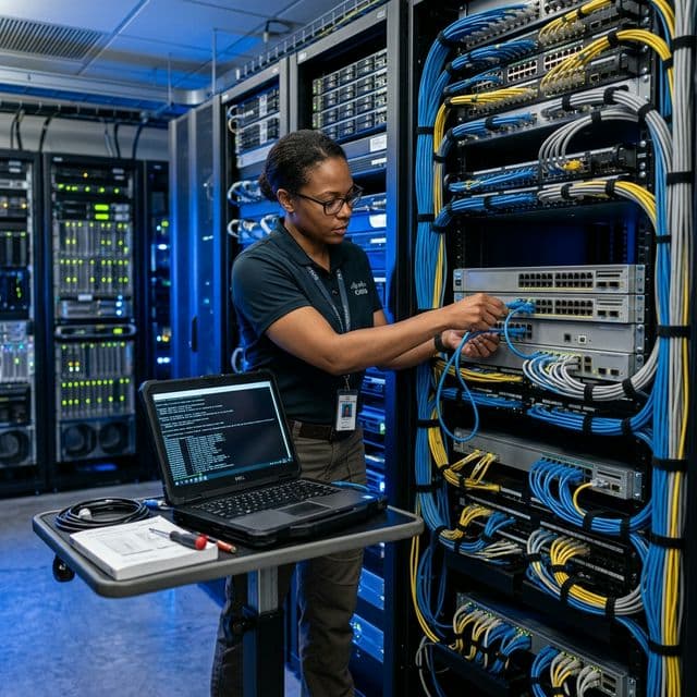 Enterprise network setup and configuration