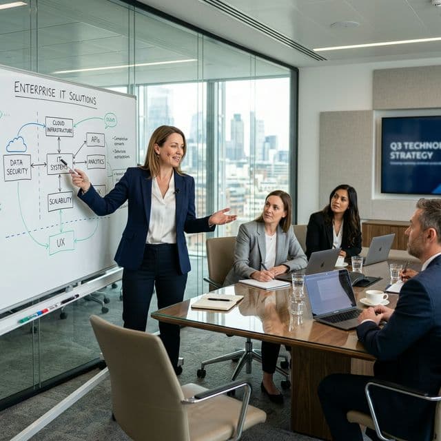 IT consulting and business meetings